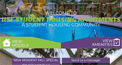 Desktop Screenshot of campuspalmsapartments.com